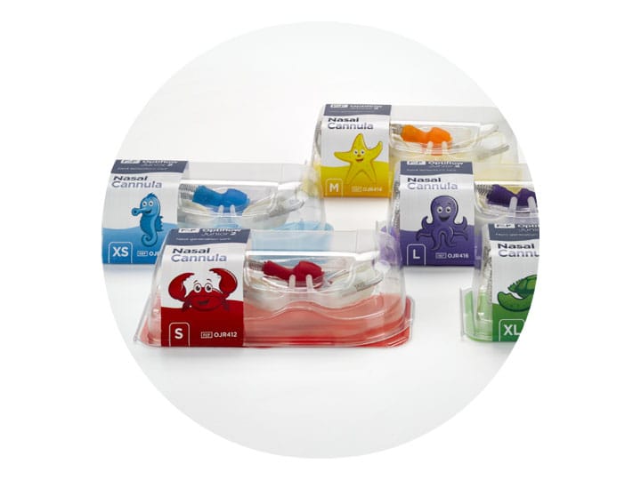 OPTİFLOW JUNİOR 2 PEDİATRİK NAZAL YÜKSEK AKIŞ KANÜLÜ 